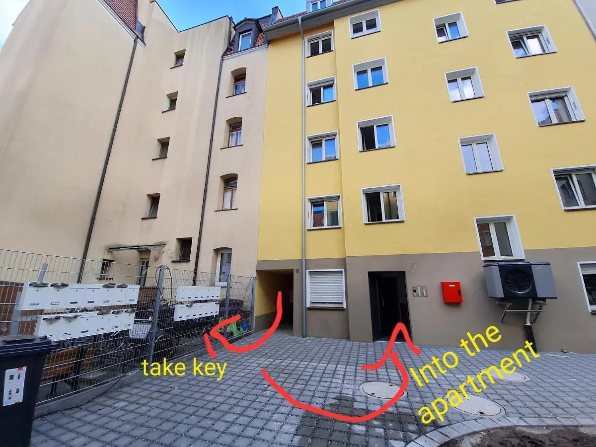 Modern Living Studio Kueche Netflix Inklusive Top Lage Nuremberg